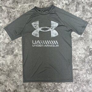 Under Armour T Shirt Loose Men’s Small Grey Short Sleeve